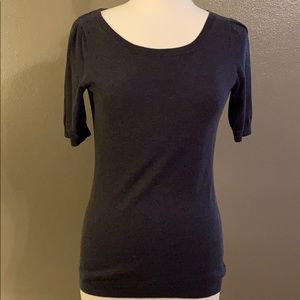 Short sleeves Banana republic silk sweater